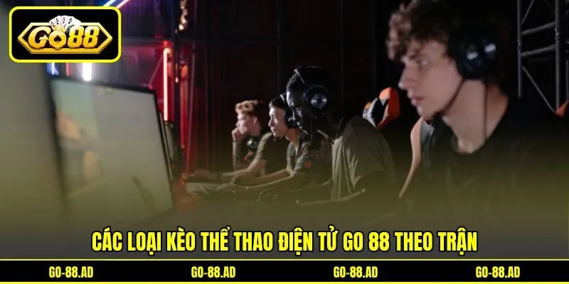 Các loại kèo thể thao điện tử Go 88 theo trận